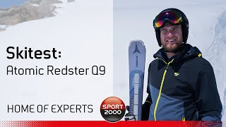 Atomic Redster Q9  2023 Sportcarver skitest [upl. by Obellia87]