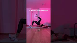 I DISCOVERED The SECRET to TONED GLUTES with These 5 Bridge Variations [upl. by Esilehc]