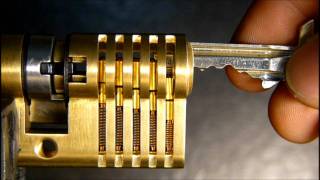 How a lock works [upl. by Alrrats]