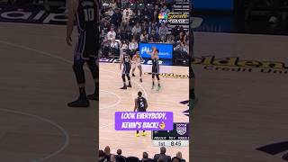 Kevin Huerters first bucket back is a tre👌 nba kings kevinhuerter [upl. by Garwood641]