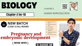 Pregnancy and Embryonic development for NEET CUET and board exam By Ranveer sir zookarafoundation [upl. by Rennoc]