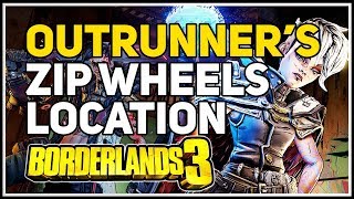 Outrunners Zip Wheels location Borderlands 3 [upl. by Diahann156]