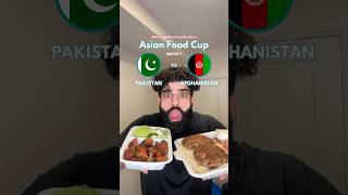 PAKISTAN VS AFGHANISTAN  Asian Food Cup [upl. by Ilrebma]