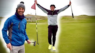 Perranporth Golf Club  COURSE VLOG  Break Par Back 9 [upl. by Kreda26]