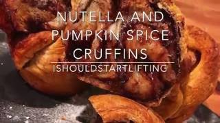 Nutella and Pumpkin Spice Cruffins [upl. by Aneret]