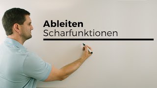 Ableiten von Scharfunktionen Ableitung mit Parameter  Mathe by Daniel Jung [upl. by Anifesoj]