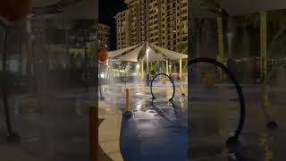 townsquare dubai townsquaredubai community lighting beautiful [upl. by Abagail]