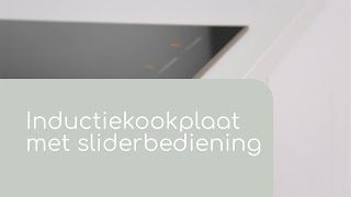 Inductiekookplaat met slidebediening en RVS sierlijst  Pelgrim Keukenapparatuur [upl. by Sharma524]