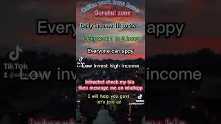 Gurukul zone earning aap in Nepal GZ1007406 YO code use Garda hijur haru Lai discount Milena xa [upl. by Ecnadnac710]