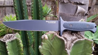 ColdSteel Drop Forged Survivalist New Version Knife Video [upl. by Anawik]