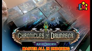 Chronicles Of Drunagor Age of Darkness  Apocolypse Master All In Unboxing  Creative Games Studios [upl. by Jovi329]