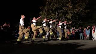 Firemen Dancing 2017 Halloween on Pearl Street Camden Maine [upl. by Archambault]