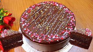 Moist Chocolate Fudge Cake Recipe  Best Chocolate Fudge Cake  Birthday Chocolate Cake [upl. by Ellett593]