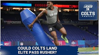 Indianapolis Colts On the Hunt for Speed at the Combine Local Kid Steals the Show [upl. by Scutt]