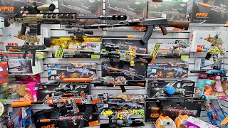 Las Pistolas de HIDROGEL QUE MÁS SE VENDEN EN EL CENTRO Bodega DE ARMAS DE JUGUETE PARA REYES MAGOS [upl. by Sialac786]