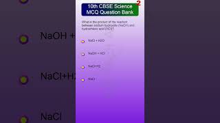 10th CBSE Science MCQ Question Bank Part 5 [upl. by Teddie]