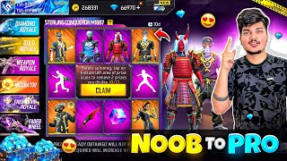 Free Fire TSG Ritik Challenged Me To Make NOOB Id PRO In 9999 Diamonds😍💎 Garena Free Fire [upl. by Annehsat34]