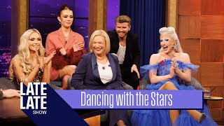 2024 Dancer Reveals  Dancing with the Stars  The Late Late Show [upl. by Alcine]