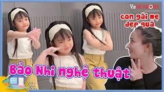 Bảo Nhi có quotmáu nghệ thuậtquot giống ba Dương Lâm cầu toàn nhảy đi nhảy lại nhiều lần mới ưng cái bụng [upl. by Eelytsirk]