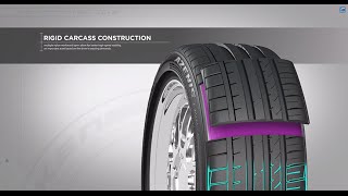 Falken Tire  Azenis FK453 Product Video [upl. by Nodnerb]