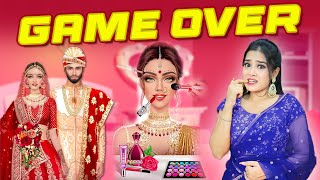 I Played Bridal FASHION DOLL Game 😰 I Failed 😭 Nilanjana Dhar [upl. by Baniez528]