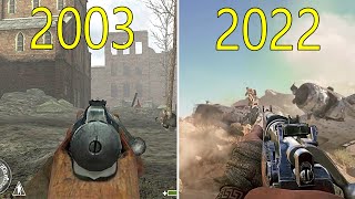 Evolution of Call of Duty Games w Facts 20032022 [upl. by Yeliah441]