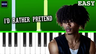 Bryant Barnes  Id Rather Pretend Piano Tutorial [upl. by Nyrrad]