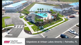 Explore Edgestone at Artisan Lakes  Pool and Cabana [upl. by Parsaye]