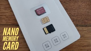 NANO MEMORY Card NM CARD by Huawei [upl. by Nester842]