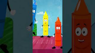 Five Little Crayons shorts crayons learntocount ytshorts [upl. by Gillett581]