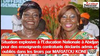 LEDEBATV Education nationale en Côte d’Ivoire la voix de quelques sacrifiés [upl. by Harland]