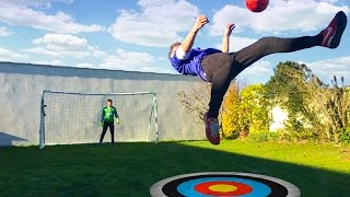 BICYCLE KICK FOOTBALL CHALLENGE [upl. by Senzer664]