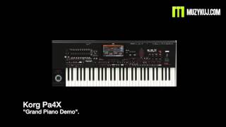 Comparsion Korg Pa4x VS Yamaha Tyros 5 Piano [upl. by Cornia21]