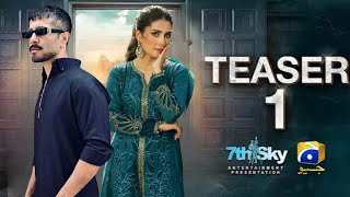 HUMRAAZ  Teaser 1  Feroze Khan  Ayeza Khan  Social Network [upl. by Woolcott]