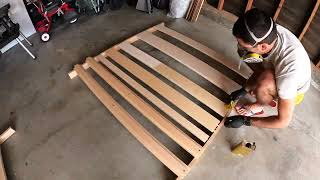 DIY Baby Crib Timelapse  Maple and Walnut [upl. by Velleman50]