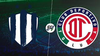 RAYADAS DE MONTERREY ELIMINAN A TOLUCA DE LA LIGA MX FEMENIL EN EL FINAL Y AVANZAN DE RONDA 🔴 [upl. by Anauqat]