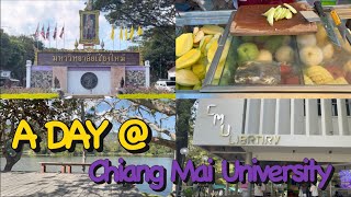 Chiang Mai Vlog  at Chiang Mai University [upl. by Salvatore185]