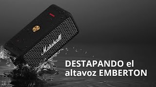 UNBOXING y primeras impresiones del altavoz EMBERTON de Marshall 🔊 [upl. by Ecela145]