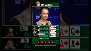 Pocket Aces got followers poker [upl. by Eceirahs703]