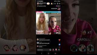 Marianna Schreiber i Caroline Derpienski  bitwy na TikTok Live z 4 listopada 2024 [upl. by Safier786]