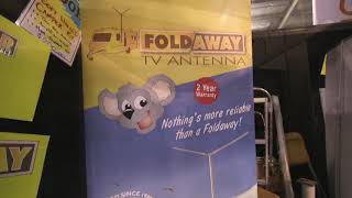 The Foldaway TV Antenna For Better Quality Picture On The Road [upl. by Thetisa]