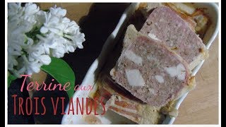 Terrine aux trois viandes [upl. by Ahseen]