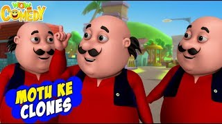 Motu Patlu EP37A  Motu Ke Clones  Funny Videos For Kids  Wow Kidz Comedy [upl. by Jandel]