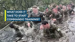 Tough threeday course BEFORE starting Royal Marine Commando training [upl. by Arenahs695]