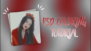 PSD COLORING TUTORIAL PHOTOPEA [upl. by Raffin]