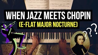 Jazz improvisation on the Chopin Nocturne in EFlat ft Mario Romano [upl. by Rehpotsihrc]