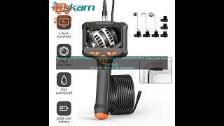 1005005989432669 INSKAM 4 3 Inch IPS Screen Industrial Endoscope Camera HD1080P Single [upl. by Bywoods]