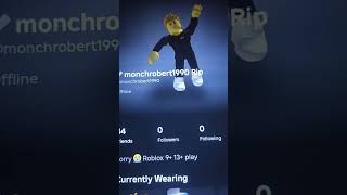 Roblox monchrobert1990 sorry 😔9 13 sorry play servers create private server 19 sorry [upl. by Nihhi]