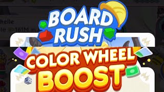 Monopoly Go  Taking Advantage Of BOARD RUSH amp COLOR WHEEL BOOST Lvl 71577725 Part1 monopolygo [upl. by Sirc]