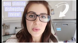 BEKO SLIMLINE DISHWASHER REVIEW  AOcom  KERRY CONWAY [upl. by Barbey784]